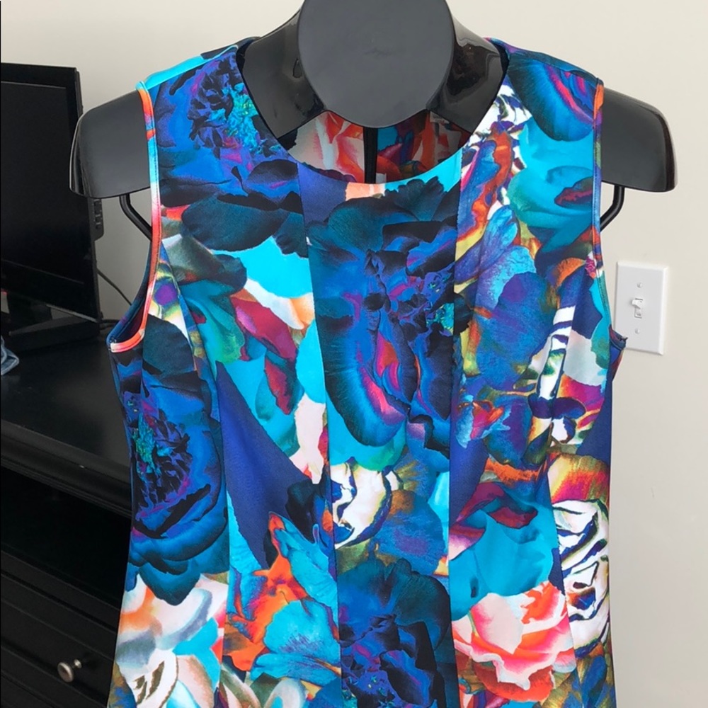 Spense Floral Print Dress, Size 10